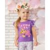 imageMighty Pup Skye 3rd 4th Birthday Girl Shirt Paw Patrol 3 4 Year Old Toddler Kids Girls Third Fourth Ruffle Sleeve TShirt4th Birthdaybookstickers  Lavender