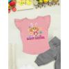 imageMighty Pup Skye 3rd 4th Birthday Girl Shirt Paw Patrol 3 4 Year Old Toddler Kids Girls Third Fourth Ruffle Sleeve TShirtEaster Ruffle Mauvelous