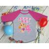 imageMighty Pup Skye 4th Birthday Girl Shirt Paw Patrol 4 Years Old Toddler Girls Kids Raglan TShirtPink