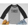 imageTstars 3rd Birthday Gift for 3 Year Old Child 34 Sleeve Baseball Jersey Toddler ShirtBlue