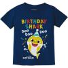 imageBaby Shark Toddler Birthday Shirt Birthday Boy Girl Shirt Toddler Kids TShirtNavy