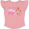 imageMighty Pup Skye 3rd 4th Birthday Girl Shirt Paw Patrol 3 4 Year Old Toddler Kids Girls Third Fourth Ruffle Sleeve TShirtDaddy Ruffle  Mauvelous