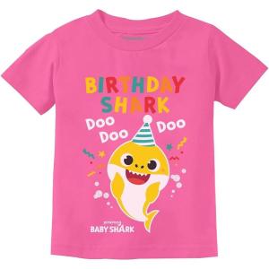 imageBaby Shark Toddler Birthday Shirt Birthday Boy Girl Shirt Toddler Kids TShirtPink