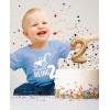 image2nd Birthday Shirt 2 Year Old Boy Gifts Digging Shirts Toddler Kids TShirt 3T California Blue