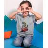 image2nd Birthday Shirt Boy Gifts for 2 Year Old Boys Number Two Toddler Kids TShirtGray