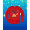 imageBulldozer 3rd Birthday Shirt Boy Im Digging Being 3 Long Sleeve Kids TShirtRed