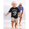 imageGift for 3 Year Old Boy Girl Chill Out Shark 3rd Birthday Toddler Kids TShirtGray