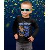 imagePup Chase 3rd Birthday Boy Shirt Gifts for 3 Years Old Boys Paw Patrol Toddler Kids Long Sleeve TShirtBlack