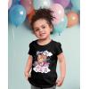 imageTime to Fly Im 3 Paw Patrol Shirt Skye 3rd Birthday Kids Girls Fitted TShirt Im 3Black