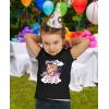 imageTime to Fly Im 3 Paw Patrol Shirt Skye 3rd Birthday Kids Girls Fitted TShirt Im 3Black