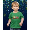 imageTractor Number 3 Shirt 3rd Birthday Construction Party Boys Infant and Toddler Kids TShirtGreen
