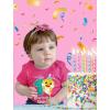 imageTstars Baby Shark Shirt Gift for Infant 1st Birthday Girl Boy Outfit Newborn Baby OnsieWow Pink