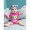 imageTstars Baby Shark Shirt Gift for Infant 1st Birthday Girl Boy Outfit Newborn Baby OnsieWow Pink