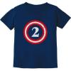 imageCaptain 2nd Birthday Shirt Boy Girl 2 Year Old Gifts Toddler Kids TShirtNavy