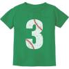 imageShark 3rd Birthday Shirt Boy Girl Gift for 3 Year Old Toddler Kids TShirtGreen