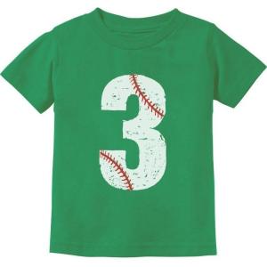 imageShark 3rd Birthday Shirt Boy Girl Gift for 3 Year Old Toddler Kids TShirtGreen