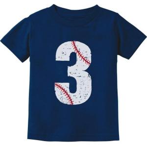 imageShark 3rd Birthday Shirt Boy Girl Gift for 3 Year Old Toddler Kids TShirtNavy