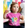 image1st Birthday Baby Shark Doo Doo Shirt Gift for One Year Old First Bday Toddler Kids TShirtPink
