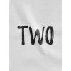 image2nd Birthday Gift for Two Year Old Child Toddler Raglan 34 Sleeve Baseball TeeBlackWhite