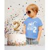 image2nd Birthday Shirt 2 Year Old Boy Gifts Digging Shirts Toddler Kids TShirt 2T California Blue