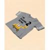 imageConstruction 2nd Birthday Shirt Boy Im Digging Being 2 Kids Jersey TShirtGray
