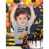 imageConstruction 2nd Birthday Shirt Boy Im Digging Being 2 Kids Jersey TShirtGray