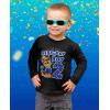 imagePaw Patrol Chase 2nd Birthday Boy Shirt 2 Year Old Kids Long Sleeve TShirtBlack