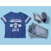 imageThis is What an Awesome 2 Year Old Looks Like 2nd Birthday Shirt Girls Boys Toddler Kids Jersey TShirtBlue