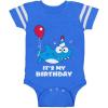 imageBirthday Boy or Girl Shark Outfit 1st 2nd Birthday Gift Baby Jersey BodysuitBlue