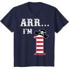 imageKids Arr Im 1 Pirate 1st Birthday outfit Boy One Year Old TShirtNavy Blue