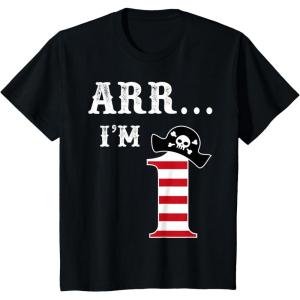 imageKids Arr Im 1 Pirate 1st Birthday outfit Boy One Year Old TShirtBlack