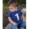 imageBaseball Number 1 1st Birthday Shirt Gifts for One Year Old Infant Kids TShirtNavy