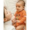 imageTstars 1st Birthday Bulldozer Construction Toddler Infant Baby Long Sleeve BodysuitOrange