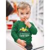 imageTstars Boys St Patricks Day Shirt  Construction Trucks Design  Lucky St Pattys Toddler Kids Long Sleeve TeeTowrific  Green