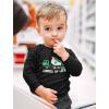 imageTstars Boys St Patricks Day Shirt  Construction Trucks Design  Lucky St Pattys Toddler Kids Long Sleeve TeeTruck  Black