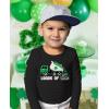 imageTstars Boys St Patricks Day Shirt  Construction Trucks Design  Lucky St Pattys Toddler Kids Long Sleeve TeeTruck  Black