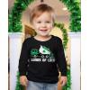 imageTstars Boys St Patricks Day Shirt  Construction Trucks Design  Lucky St Pattys Toddler Kids Long Sleeve TeeTruck  Black