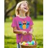 imageTstars HipHop Trio Bunnies Easter Cute Bunny TShirt for Toddlers ampamp Youth Boys ampamp GirlsTrio  Pink