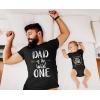 imageTstars Wild One 1st Birthday Outfit Boy Girl Safari Dad ampamp Baby Matching Shirts SetDad Black  Baby Black