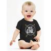 imageTstars Wild One Baby Boys 1st Birthday Gifts One Year Old Baby BodysuitBlack
