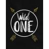 imageTstars Wild One Baby Boys 1st Birthday Gifts One Year Old Baby BodysuitBlack
