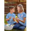 imageTstars Will Trade Sister for Easter Eggs Funny Sibling Easter TShirt for Toddler ampamp Youth Boys ampamp GirlsCalifornia Blue