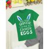 imageTstars Will Trade Sister for Easter Eggs Funny Sibling Easter TShirt for Toddler ampamp Youth Boys ampamp GirlsGreen