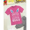 imageTstars Will Trade Sister for Easter Eggs Funny Sibling Easter TShirt for Toddler ampamp Youth Boys ampamp GirlsPink