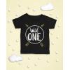 imageWild One 1st Birthday Outfit Boy Girl 1 Year Old Gifts Baby Boys ShirtBlack
