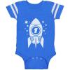 image1st Birthday Outfit Space Rocket One Year Old Gift Cute Baby Bodysuit 24M Blue