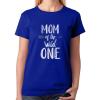 imageTstars  Mom of The Wild One Funny 1st Birthday Women TShirtBlue