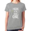 imageTstars  Mom of The Wild One Funny 1st Birthday Women TShirtGray