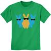 imageTstars HipHop Trio Bunnies Easter Cute Bunny TShirt for Toddlers ampamp Youth Boys ampamp GirlsTrio  Green