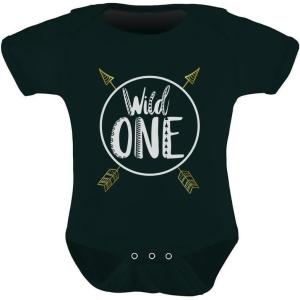 imageTstars Wild One Baby Boys 1st Birthday Gifts One Year Old Baby BodysuitBlack
